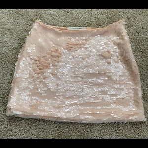 Sequined Mini Skirt Size Small
